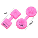 GobekUsa 3D Five Petals Flower Silicone Mold for Cake Decorating and Baking