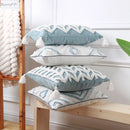 GobekUsa Diamond Tufted Blue Cushion Cover for Sofa Bed 45x45cm/30x50cm