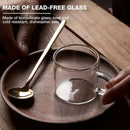 GobekUsa 6PCS Glass Espresso Cups - 120ML 4OZ