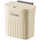 GobekUsa Kitchen Cabinet Hanging Trash Can with Lid and Large Capacity