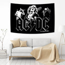 GobekUsa AC/DC Band Tapestry Wall Hanging Room Decor for Aesthetic Home Decor