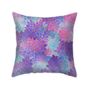 GobekUsa Blue Purple Polyester Pillow Case Throw Pillow Cover for Home Office Bedroom Sofa