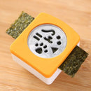 GobekUsa Cat Shape Onigiri Maker with Seaweed Embossers Kit