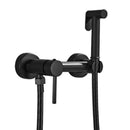 GobekUsa Brass Bidet Sprayer Faucet Set - Hot Cold Mixer, Wall Mounted Toilet Shattaf
