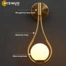 GobekUsa Gold G9 Wall Lamp Sconce - Nordic Style Lighting for Bedroom, Hallway, Study Area