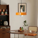 GobekUsa Glass Led Macaron Ceiling Chandelier for Home Decor