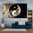 GobekUsa Cosmic Yin Yang Mandala Tapestry Wall Decor for Bedroom and Living Room
