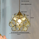 GobekUsa Glass Copper LED Pendant Lamp | Nordic Modern Luxury Hanging Light