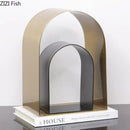 GobekUsa Arches Geometry Desk Decoration - Modern Sculpture Craft for Room Aesthetics