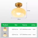 GobekUsa Gold LED Ceiling Light for Home Hotel Bedroom Living Room - Modern Lighting Fixture