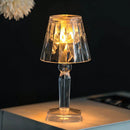 GobekUsa Crystal Diamond LED Night Light Table Lamp for Bedroom Reading