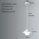 GobekUsa LED Pendant Light: Modern Minimalist Chandelier for Dining Room, Living Room, Kitchen, Bedroom