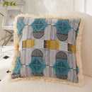GobekUsa Artistic 45x45 Handmade Cloth Cushion Cover Pillowcase Design
