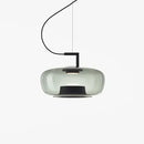 GobekUsa LED Glass Pendant Chandelier for Kitchen Living Room Dining Suspension
