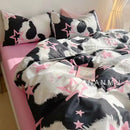 GobekUsa Checkerboard Pattern Duvet Cover Set - Stylish and Cozy Bedding Kit for Bedroom