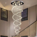 GobekUsa LED Chandelier for Bedroom Staircase Home Decor Luxury Hotel Lighting