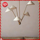 GobekUsa Japanese Cloth Chandeliers Pendant Lights for Living Room Decor