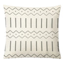 GobekUsa Geometric Yellow Linen Pillow Cover for Modern Décor 45x45cm