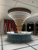 GobekUsa LED Chandelier: Custom Hotel Lobby Lighting Solution