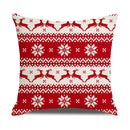 GobekUsa Christmas Elk Letter Pillowcase 45x45cm for Living Room