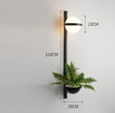 GobekUsa LED Art Deco Wall Lights: Modern, Creative Plant Design for Home Living Room Bedroom