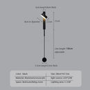 GobekUsa Adjustable LED Wall Lamp Rotation Dimming Switch Indoor Sconce Lighting