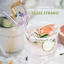 GobekUsa Glass Straws: Reusable Heat-Resistant Long Drinking Straws, Wholesale for Milk Tea