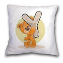 GobekUsa Cute Cartoon Bear Animal Pillow Case Cushion Cover for Sofa, Children Room Decor