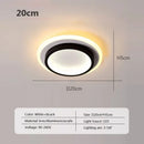 GobekUsa LED Ceiling Light: Modern Surface Mount for Bedroom, Living Room, Hallway