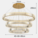 GobekUsa Crystal Chandelier: Modern Home & Dining Room Pendant Lighting