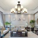 2024 New Duplex Villa Chandelier: GobekUsa High Jump Floor Hollow Lamps Lighting