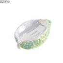 GobekUsa Bitter Gourd Ceramic Soap Dish - Bathroom Accessories Drainage Rack & Storage Container