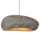 GobekUsa Handmade Polystyrene Indoor Pendant Lamp - Dinning Island Coffee Shop Bar Rock Wabi Sabi