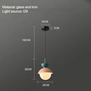 GobekUsa Glass Ball Pendant Lamp: Modern Nordic Light Fixture for Home Decor, Kitchen, Dining, Bedroom