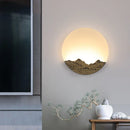 GobekUsa LED Wall: Chinese Style Living Room Round Bedside Aisle Stairwell Hotel Tea Room Lighting