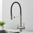 GobekUsa Black Kitchen Faucet with Pull Down Sprayer and 2-in-1 Purification Technology