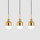 GobekUsa Gold Iron Pendant Light for Kitchen Dining Room Restaurant Decor