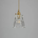Modern White Glass Flower Pendant Light