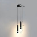 GobekUsa Double Head LED Pendant Lights for Modern Indoor Bedroom, Bedside, Entrance, Bathroom
