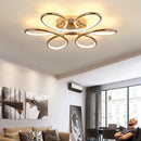 GobekUsa Golden Aluminum Ceiling Lights for Living Bedroom Kitchen Children's Room