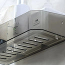 GobekUsa Bathroom Shelves Wall Mounted Shower Organizer Basket Storage Rack