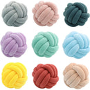 GobekUsa Knot Ball Short Plush Throw Pillow for Home Décor and Comfort