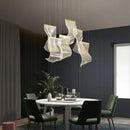 GobekUsa LED Light Guide Ceiling Chandelier Modern Novelty for Living Room Decor Lighting