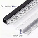 GobekUsa 1M Frameless Embedded LED Aluminum Profile for Linear Strip Lights