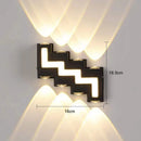 GobekUsa IP65 LED Wall Lamp for Indoor/Outdoor Waterproof Garden Lighting
