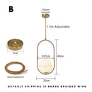 GobekUsa Glass Ball LED Chandelier - Minimalist Nordic Art for Home, Restaurant, Bar & Bedroom