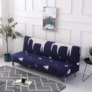 GobekUsa Armless Futon Sofa Cover Slipcover Elastic No Armrest