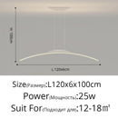 GobekUsa LED Ceiling Pendant Lamp: Minimalist Chandelier, Height Adjustable, Home Decor Solution