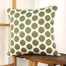 GobekUsa Cotton Linen Embroidery Japanese Style Pillowcase 45x45cm