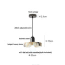GobekUsa LED Pendant Light Fixture Modern Luxury Stone Hanging Lamp